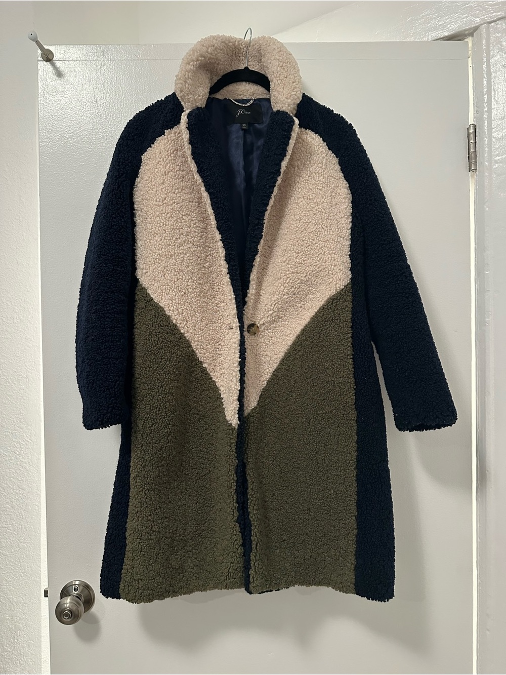J. Crew Teddy Sherpa Coat
